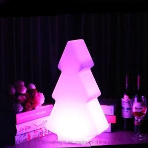 Christmas Decor Color Changing Plastic LED Christmas Tree