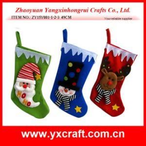 Santa Claus, Snowman, Reindeer Hanging Christmas Decoration Stocking