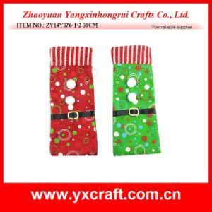 Christmas Decoration (ZY14Y376-1-2) Christmas Gift Wine Bag Box Christmas