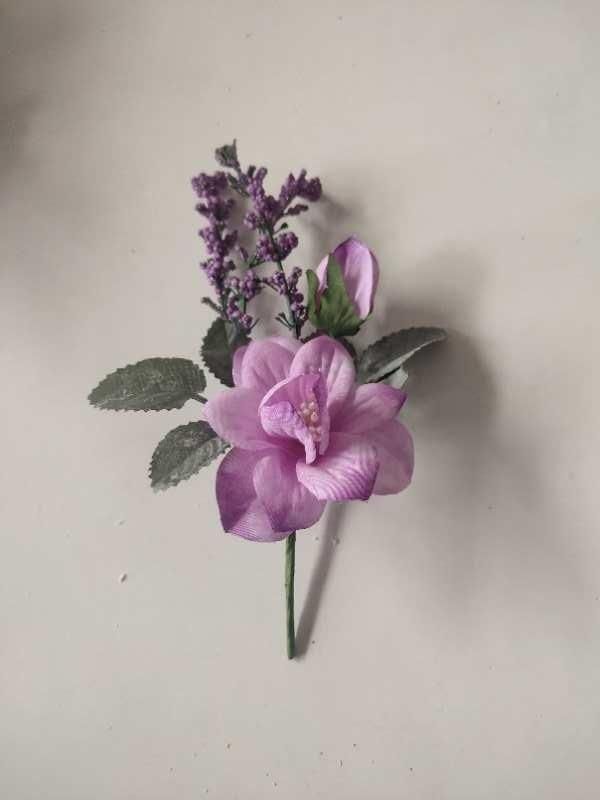 Silk Artificial Flowers Christmas Picks Single Rose Stem Floral Ornament for Xmas Decoration