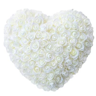 Amazon Hot Selling Foam Rose Heart Artificial Decorative Foam Roses Valentines with Gift Box for Sale