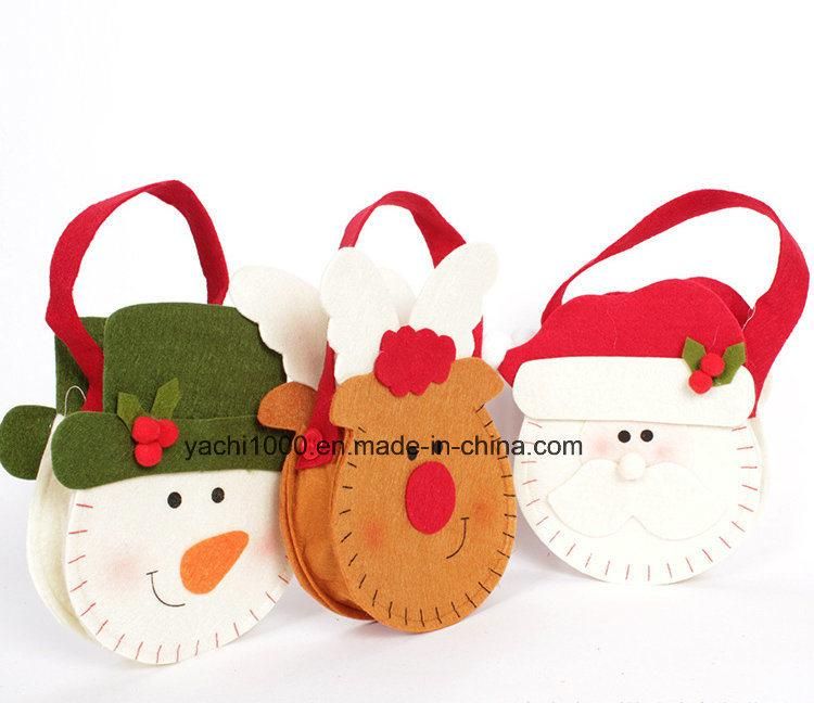 Christmas Snowman and Deer Bag