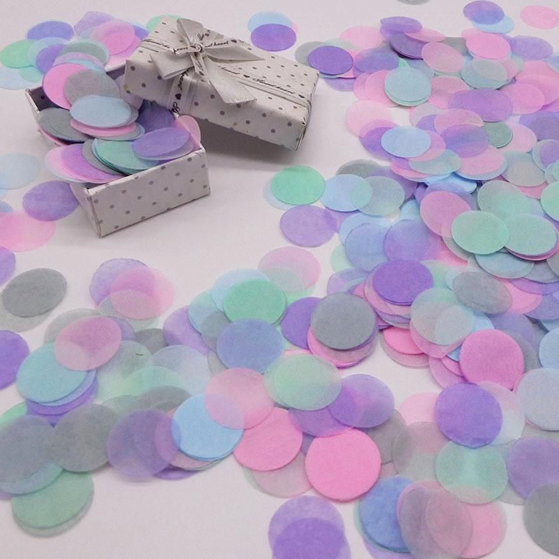 Foil Metallic Glitter Confetti Paper Confetti for Wedding Birthday Carnival Party Halloween