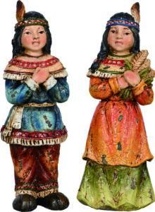 Harvest Festival Village Girls American Resin Crafts