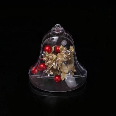 Fillable Transparent Ornament Plastic Christmas Balls