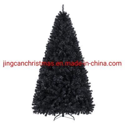 DEC. Metu Black PVC Full Tied Christmas Tree