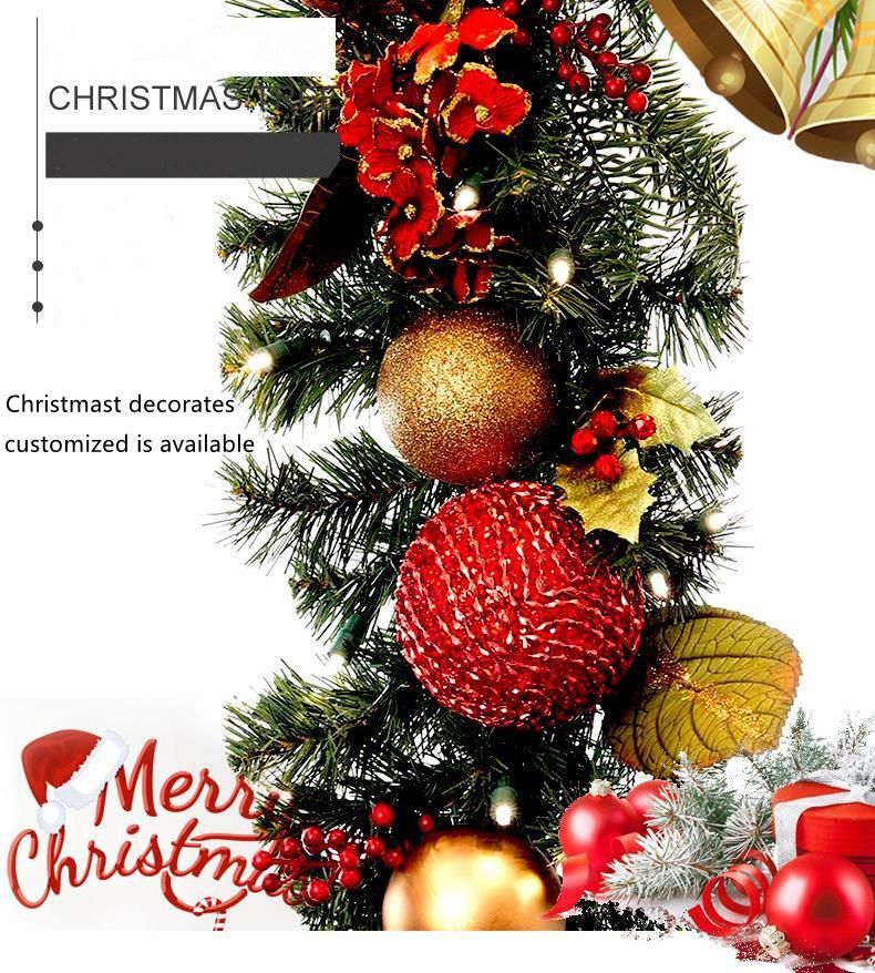 Hot Selling Wholesale Handmade Christmas Wreath Party Decorations