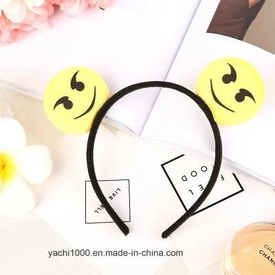 Hair Clasp Accessories Various Emoji Headband