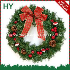 Decorated PVC Christmas Wreath Ring