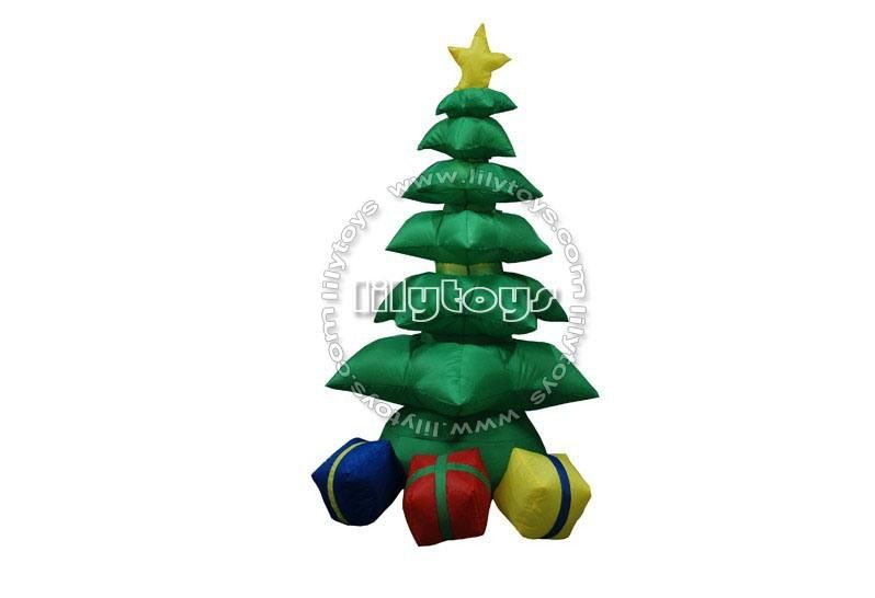 New Design PVC Inflatable Christmas Tree, Christmas Tree for Party
