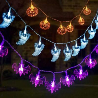 Halloween Party LED Light String Pumkin Horror Ghost Light