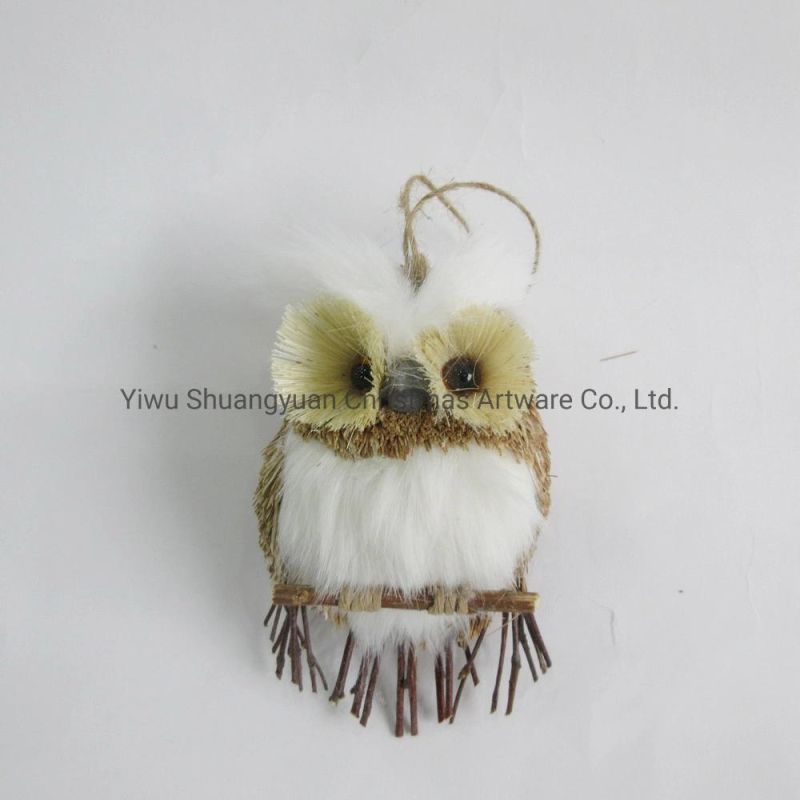 Wholesale Cheap OEM Animal Figurine Cool Owl Home Decoration for Christmas Ornaments
