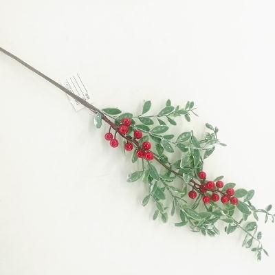 High Quality Artificial Christmas Berry Branch Red Berries Picks for Xmas Decoration