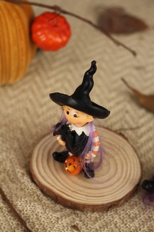 Halloween Decoration Party Accessories Girl Witch Halloween Girl Witch Table Decoration Halloween Decor