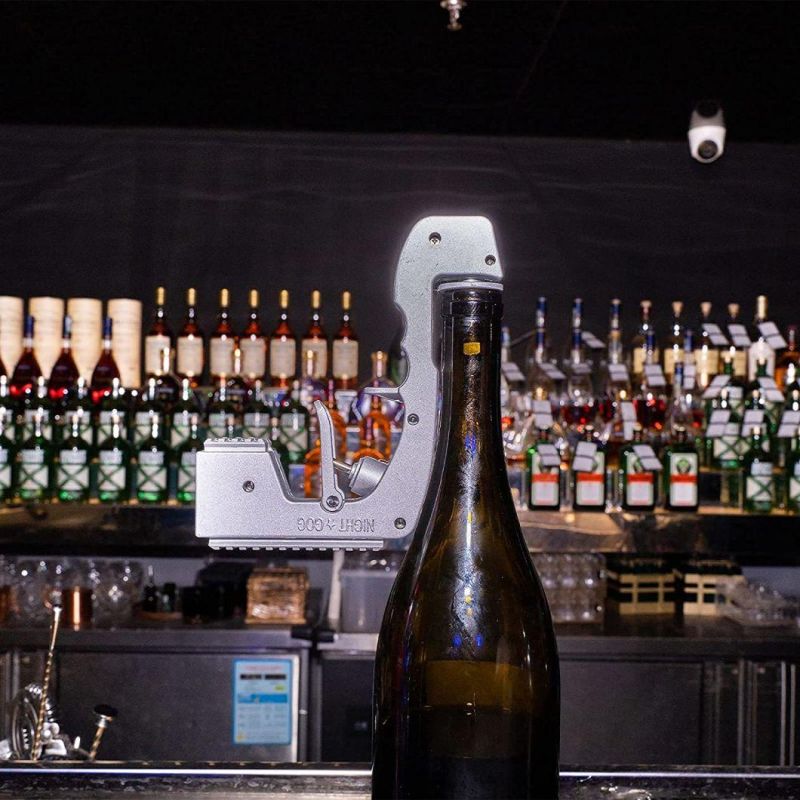 The Third Generation Champagne Spray Gun Feeding Beer Continuous Sprayer KTV Bar Atmosphere Props Champagne Gun