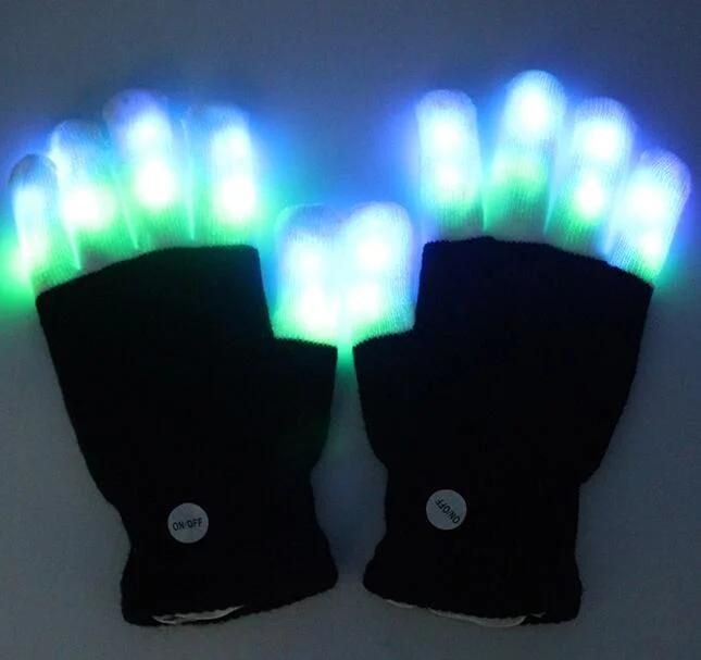 Shenzhen LED Half Light LED Magic Gloves in Stock