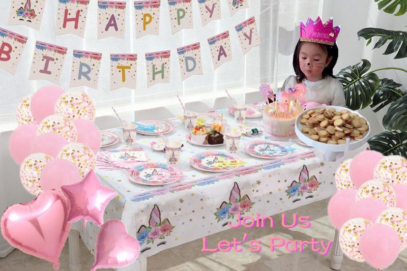 Cute Kids Event Decorations Shark Party Supplies for Boy and Girl