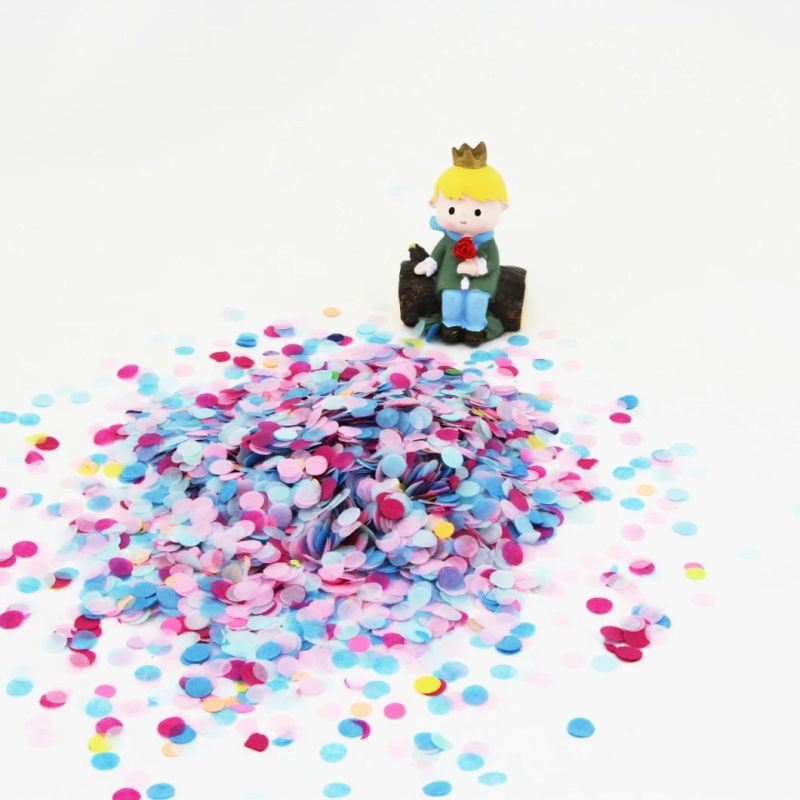 Customized Colors Biodegradable Confetti Poppers