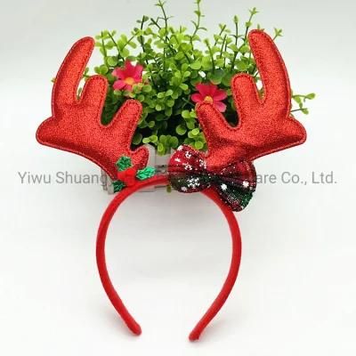 Christmas Head Band for Holiday Wedding Party Decoration Supplies Hook Ornament Craft Gifts