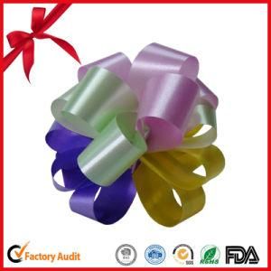 Wholesale Colorful Christmas Decoration Ribbon Pull Bow