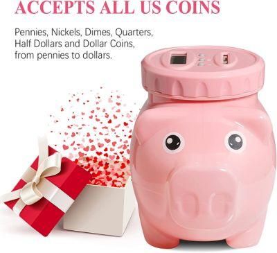 Customized Digital Piggy Coin Bank for Children Gifts