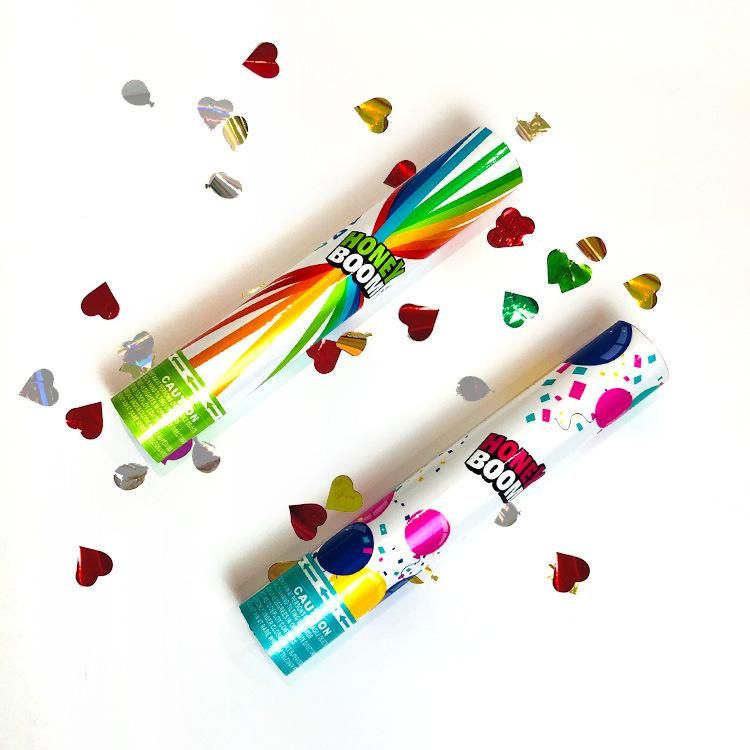 Festival and Wedding Party Supplies Reusable Confetti Cannon Party Poppers