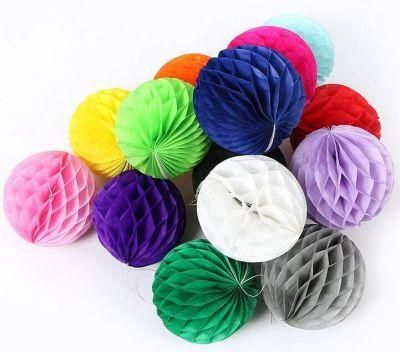 OEM Colorful Ball Paper Garland for Hang Decoration