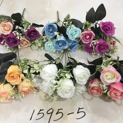 Natural Touch Silk Velvet Single Head Artificial Rose Flowers Suppliers Wholesale Artificial Flowers