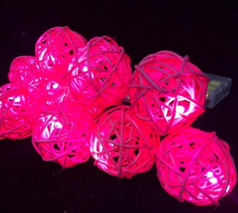 Holiday Decoration Round Ball Colored Changing Outdoor Christmas LED