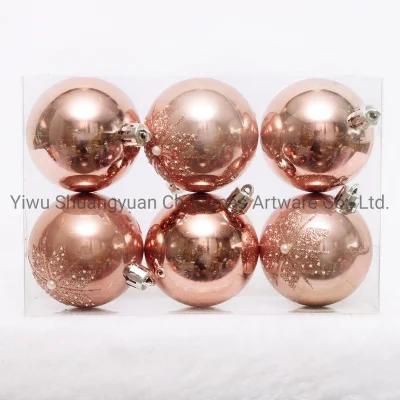 New Design Christmas Ball for Holiday Wedding Party Decoration Supplies Hook Ornament Craft Gifts