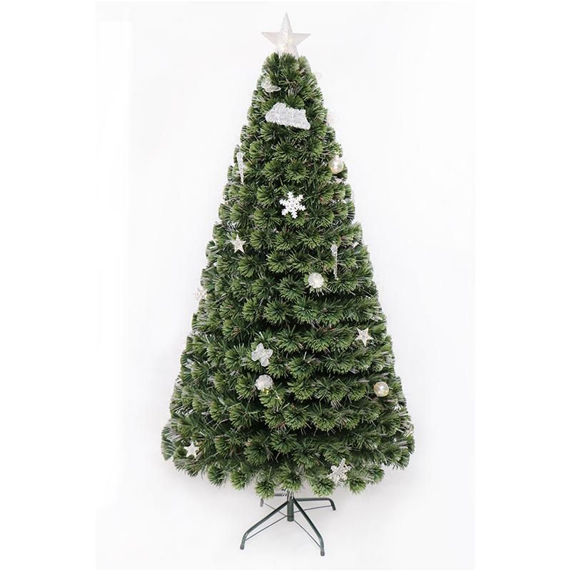 5FT Multicolor Fiber Optic Tree Decorative Mini Christmas Tree Decorations