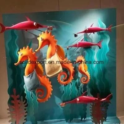 Children&prime;s Day Decoration New Seahorse Tuna Decorative Props