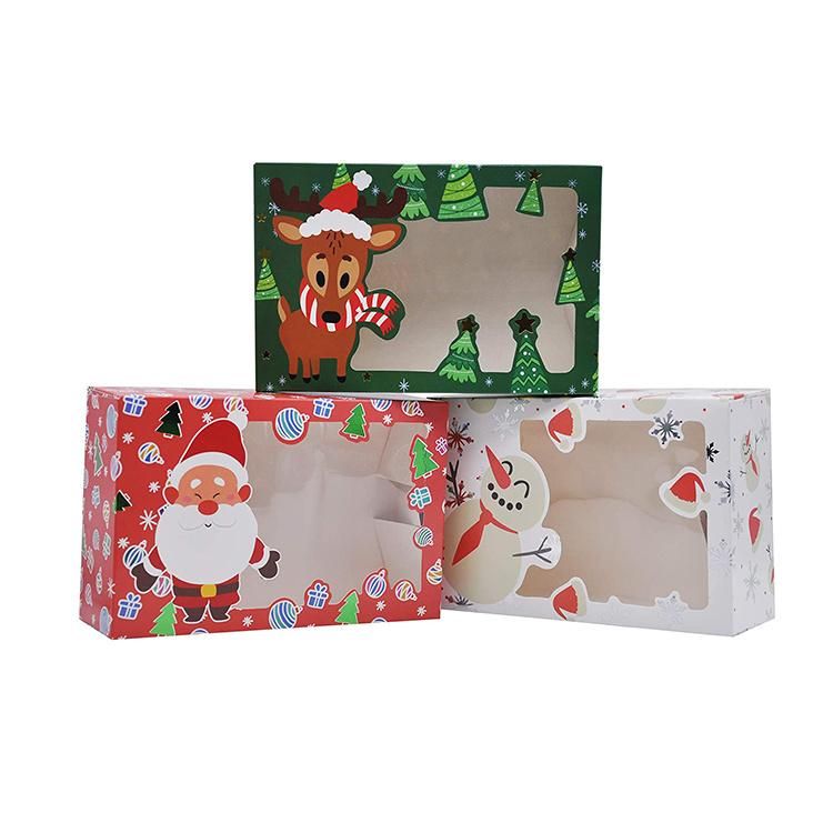 Christmas Durabale Candy Custom Logo Paper Gift Box Luxury