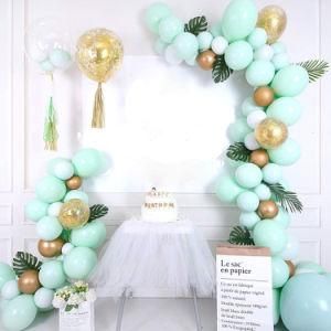 112PCS Fruit Green Latex Balloon Forest Birthday Party Wedding Decorations