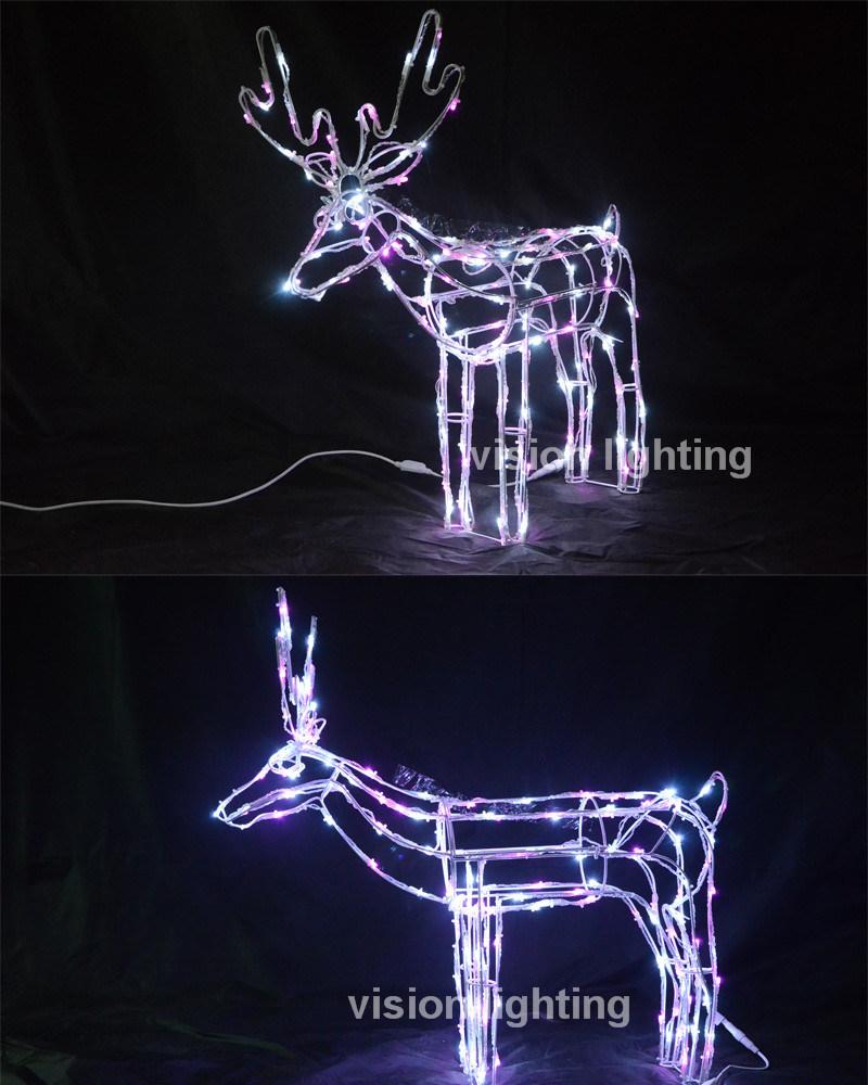 Outdoor Lighting Garden 3D Lighting Deer