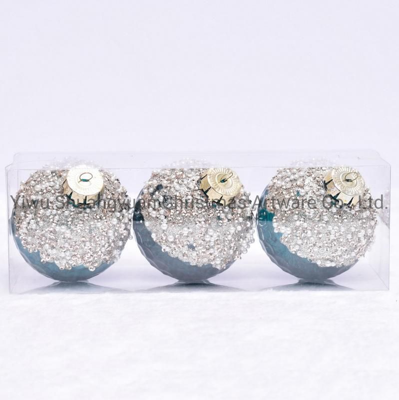 New Design Christmas Ball for Holiday Wedding Party Decoration Supplies Hook Ornament Craft Gifts