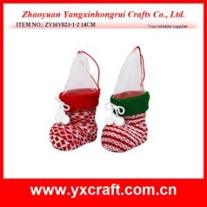 Christmas Decoration (ZY16Y023-1-2 14CM) Christmas Fruit Container
