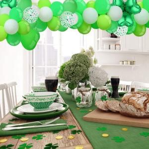 Green Balloon Arch Party Birthday Clover Balloon Garland