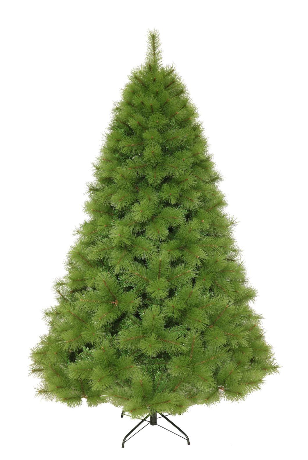 6FT Green Pine Needle & PVC Mixed Tips Christmas Tree with Sturdy Stand