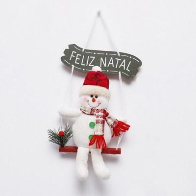 Well Sell High Quality Yiwu Shuangyuan Christmas Deco 8" Christmas Hanging Ornament