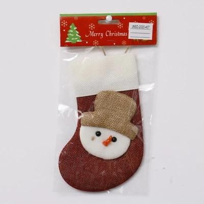 BSCI Factory Sale Christmas Home Party Supplies Christmas Tree Hanging Stockings