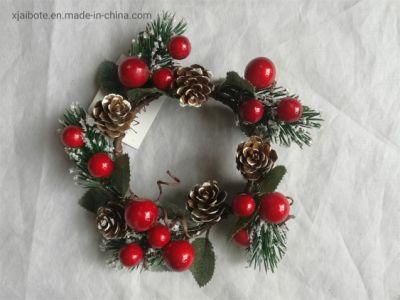 Decorative Christmas Wreath Artificial Prelit Christmas Wreath