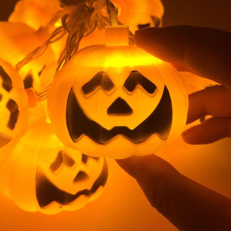 LED Pumpkin Lights Pumpkin Lamp String Pumpkin Solar Lights