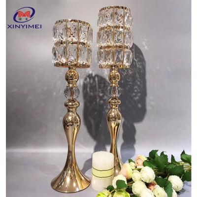 Wholesale Christmas Hotel Restaurant Event Wedding Mariage Crystal Table Decoration Centerpiece