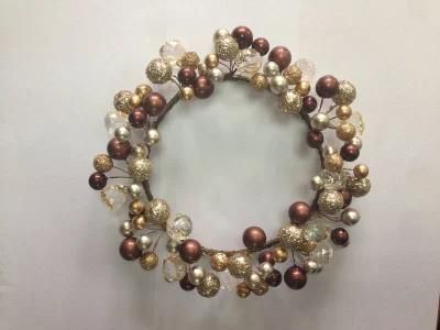 New Natural Decorated Christmas Wreath