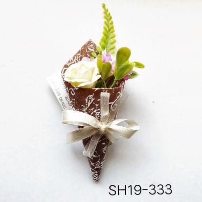 Artificial Silk Real Touch Rose Flowers Faux Wedding Decorative Flower