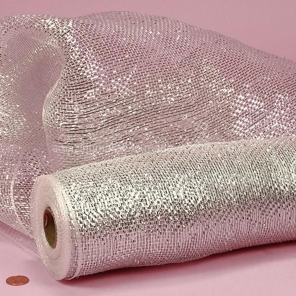 Fashion Laser Twinkle Metallic Deco Mesh for Packing