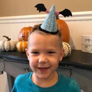 Children&prime;s Birthday Party Hat Headband Bat Boy Birthday Party Headdress