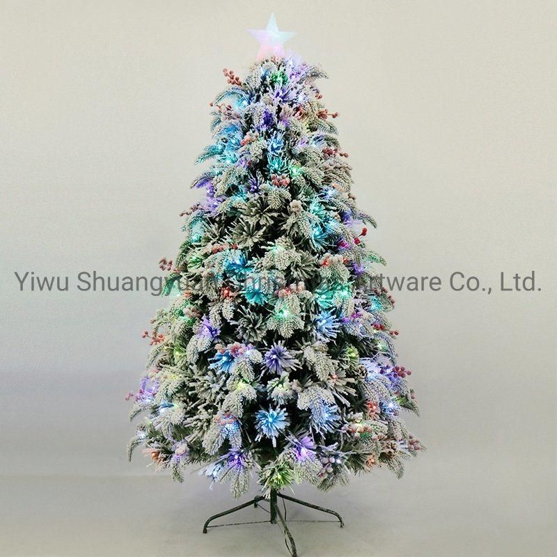 New Design High Quality 60cm Christmas Fiber Tree for Holiday Wedding Party Decoration Supplies Hook Ornament Craft Gifts