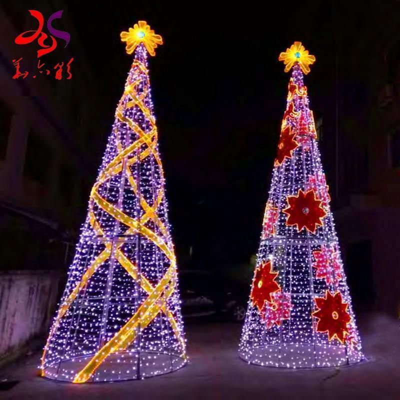 Holiday Decoration PVC Lighting Christmas Tree